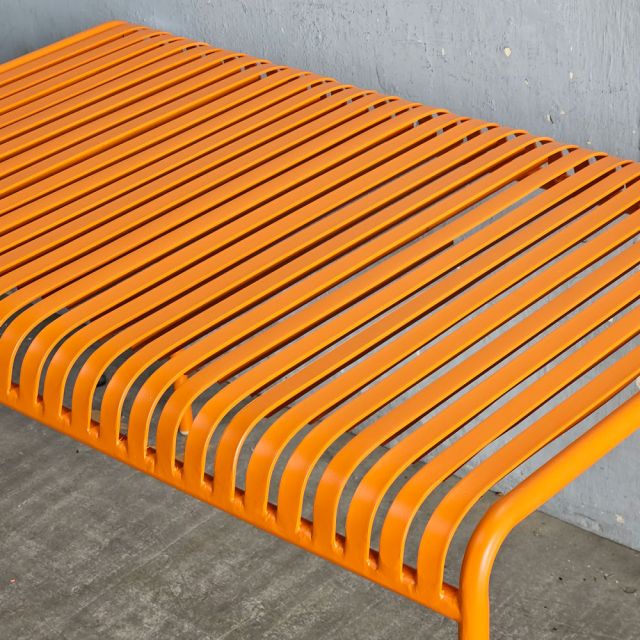 Bàn sắt ngoài trời 140cm sơn tĩnh điện nhiều màu - BNT001