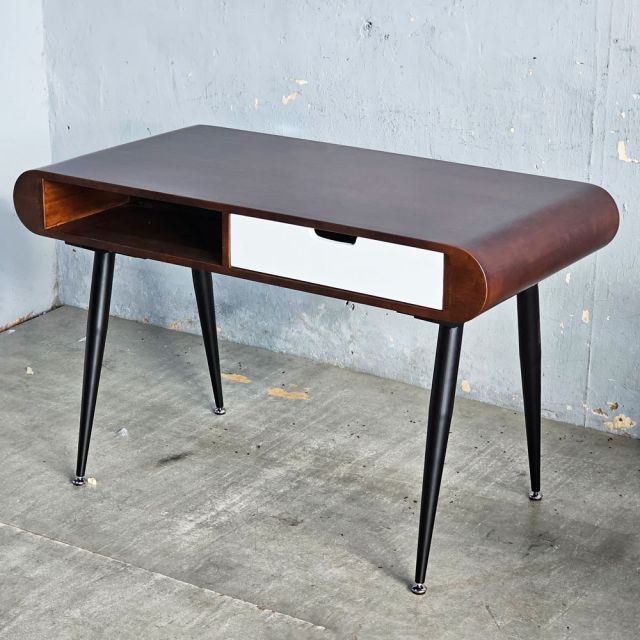 Bàn làm việc 120x60cm gỗ cao su chân CONE BD68173