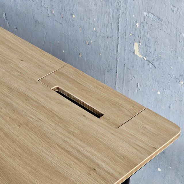 Bàn làm việc 150x70cm gỗ plywood hệ TIO HBTO047