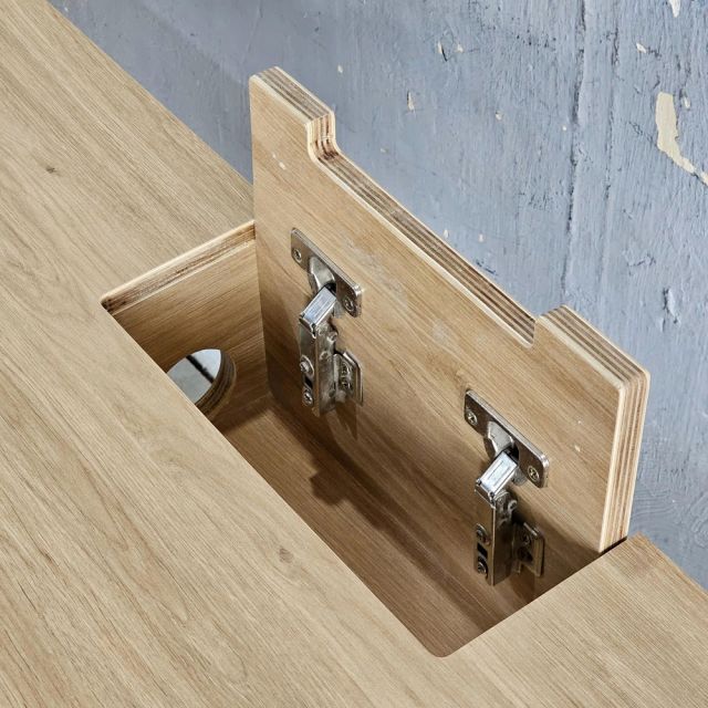 Bàn làm việc 150x70cm gỗ plywood hệ TIO HBTO047