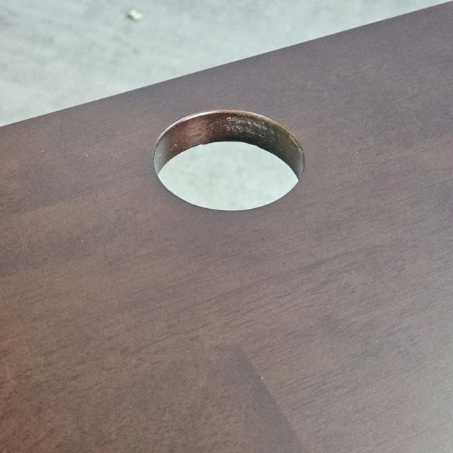 Bàn làm việc 200x70cm gỗ cao su chân sắt hệ Rectang HBRT090