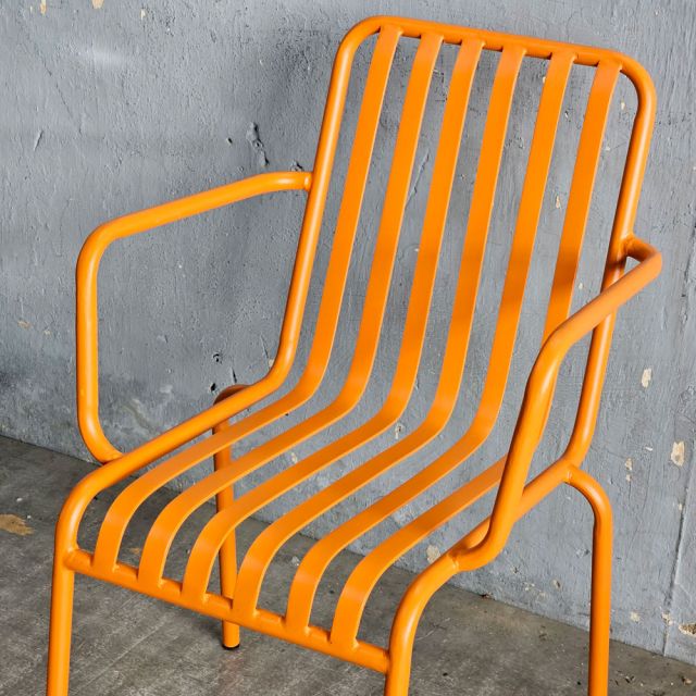 Ghế sắt ngoài trời có tay - GNT002 ( Nhiều Màu)