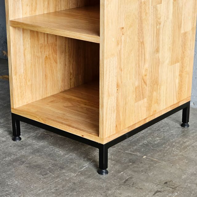 Kệ 4 tầng 40x50x130cm gỗ cao su KTB68258