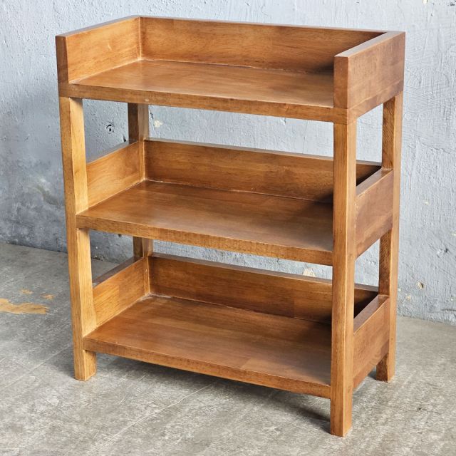 Kệ mỹ phẩm để bàn 40x20x50cm gỗ cao su KMPB002