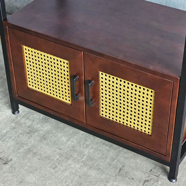 Kệ bếp đa năng 75x40x165cm gỗ cao su KB68093