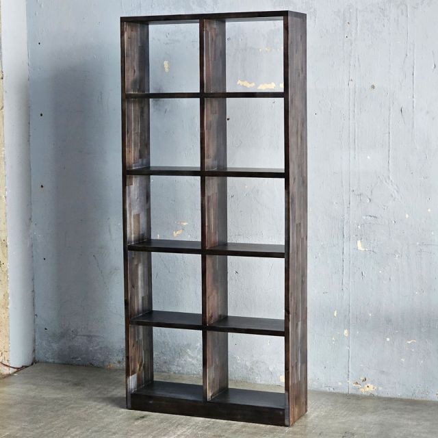 Kệ sách 5 tầng 80x25x180cm gỗ tràm KS68362