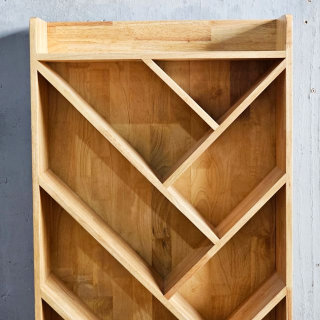 Kệ trang trí hình cây 70x22x170cm gỗ cao su KTT68064