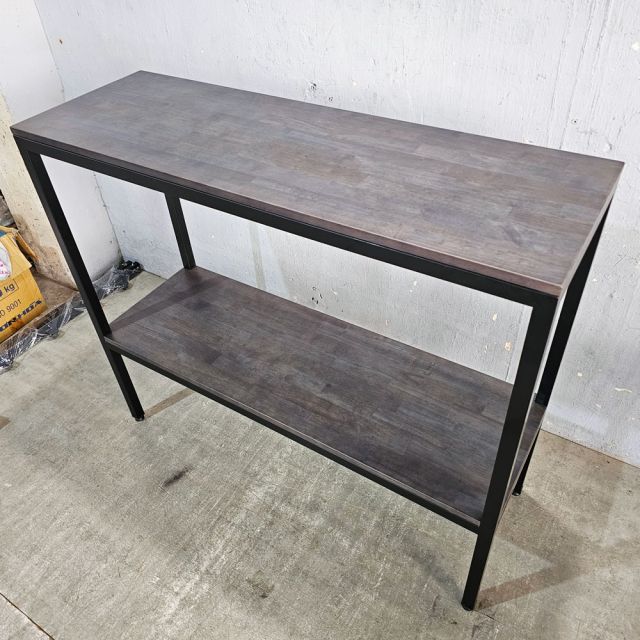 Kệ trang trí 2 tầng 120x40x105cm gỗ cao su CST114