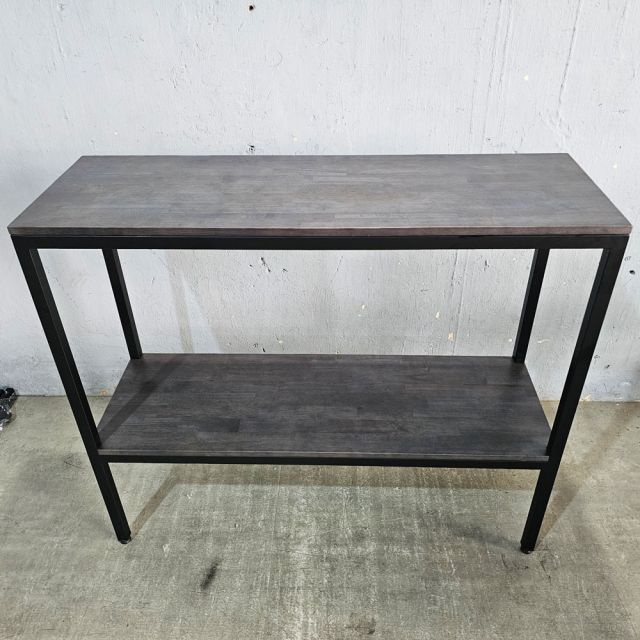 Kệ trang trí 2 tầng 120x40x105cm gỗ cao su CST114