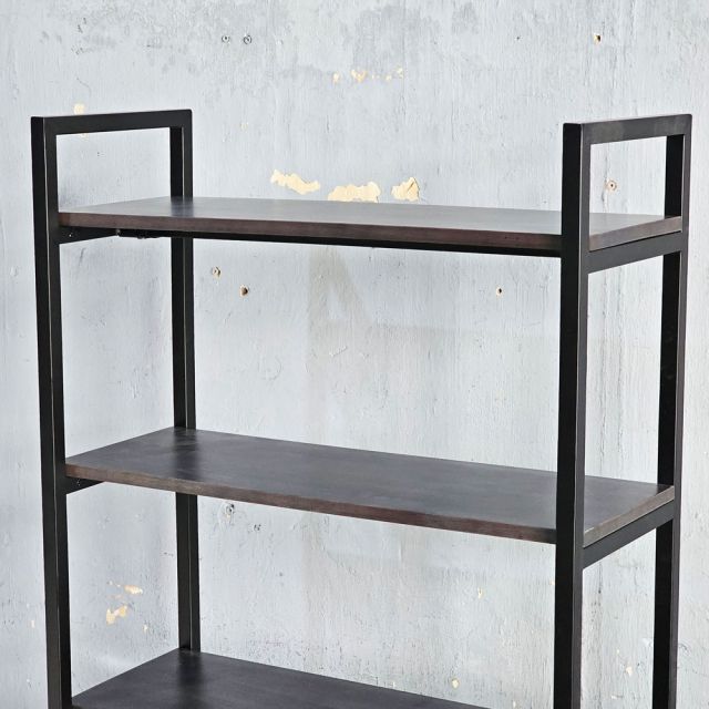 Kệ trang trí GONY 5 tầng gỗ kết hợp khung sắt