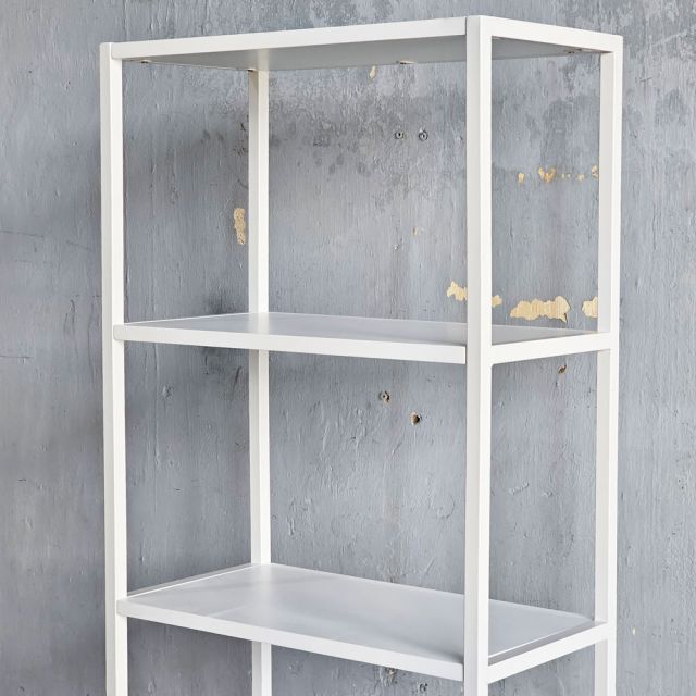 Kệ trang trí có tủ 56x40x180cm gỗ cao su KTT68063