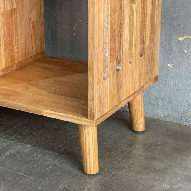 Kệ tivi HAPI 180x39cm gỗ cao su KTV68133