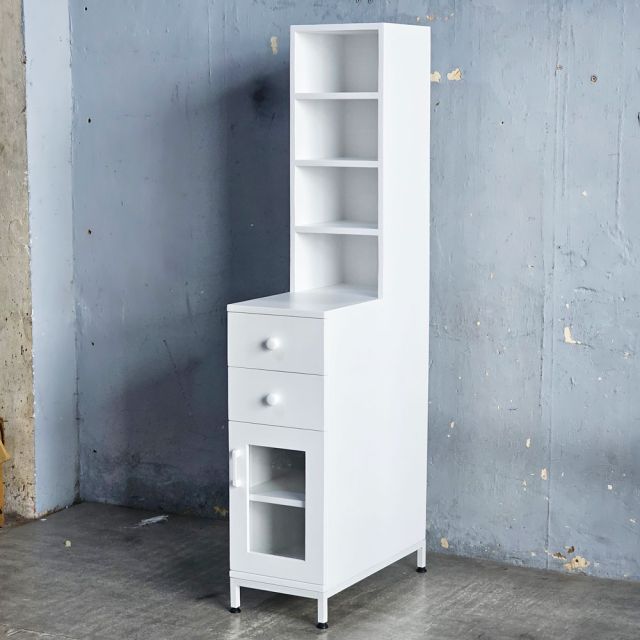 Tủ hông tủ lạnh 30x64x153cm gỗ cao su TBTL004