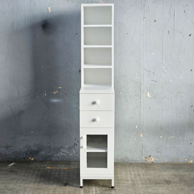 Tủ hông tủ lạnh 30x64x153cm gỗ cao su TBTL004