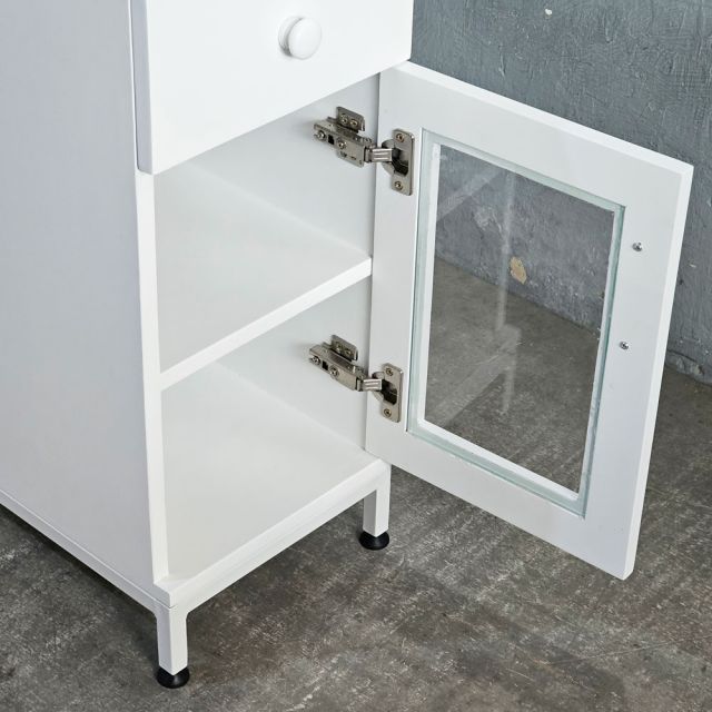 Tủ hông tủ lạnh 30x64x153cm gỗ cao su TBTL004