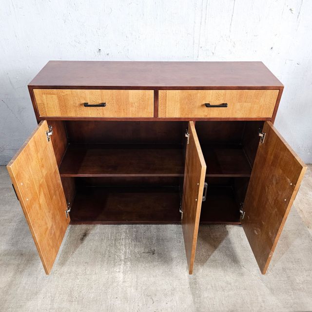 Tủ để đồ 120x35x100cm gỗ cao su KTB68252