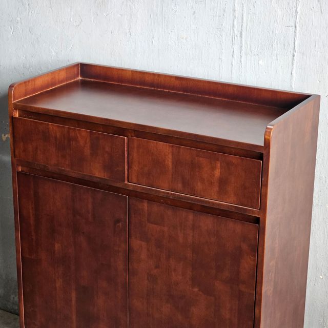 Tủ để giày dép 80x35x110cm gỗ cao su KG68113