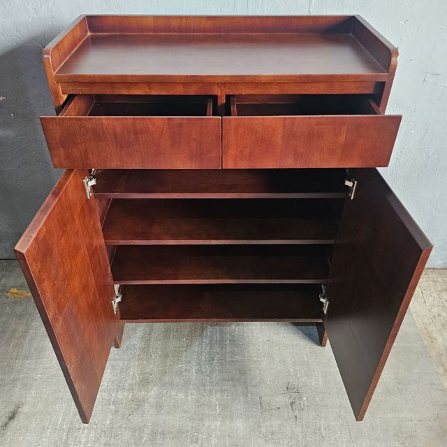 Tủ để giày dép 80x35x110cm gỗ cao su KG68113