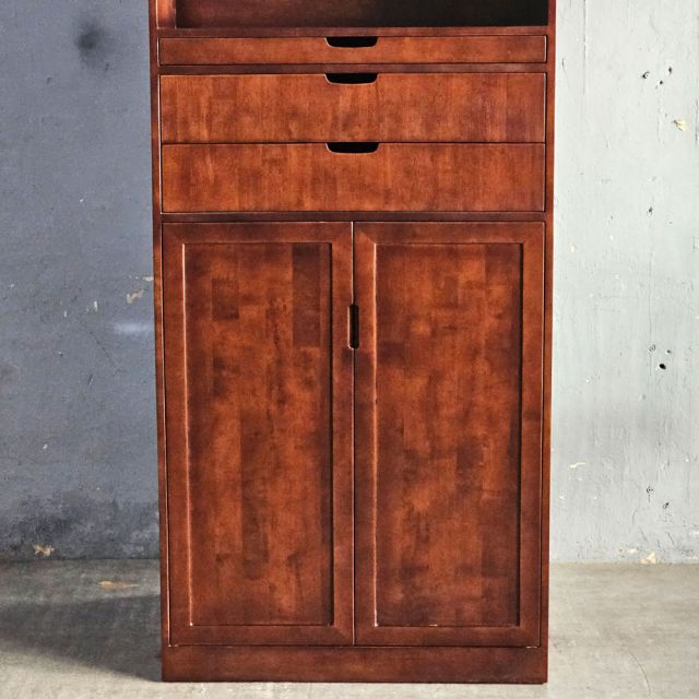 Tủ thờ gia tiên 865x690x2245mm gỗ cao su TTGT002