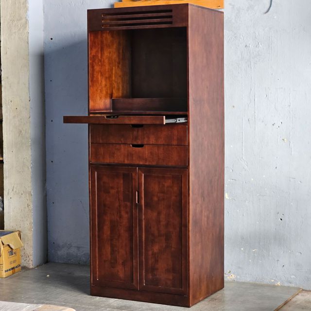 Tủ thờ gia tiên 865x690x2245mm gỗ cao su TTGT002