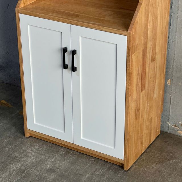 Kệ để đồ có cánh JIPON 60x40x200cm gỗ cao su KTT68067