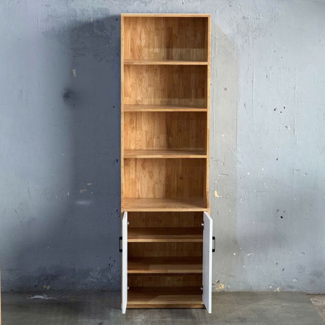 Kệ để đồ có cánh JIPON 60x40x200cm gỗ cao su KTT68067