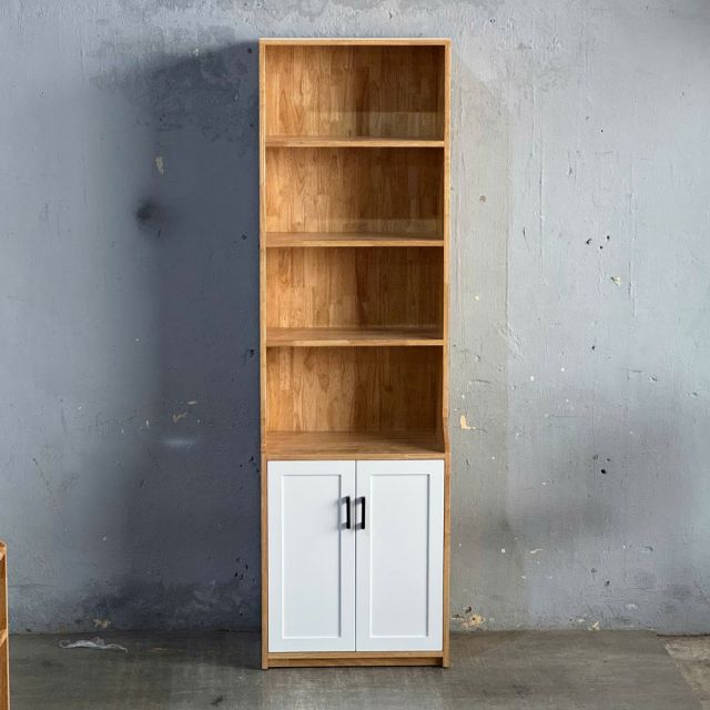 Kệ để đồ có cánh JIPON 60x40x200cm gỗ cao su KTT68067