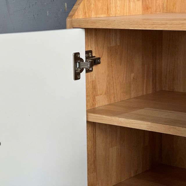 Kệ để đồ có cánh JIPON 60x40x200cm gỗ cao su KTT68067