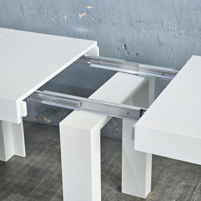 Bàn ăn xếp gọn gỗ cao su BAXG002