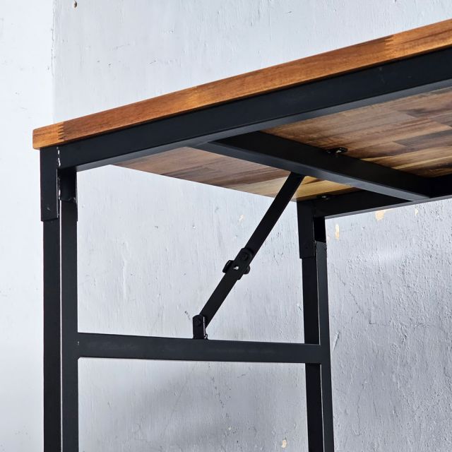 Bàn làm việc gấp gọn 120x60cm gỗ tràm SPD68259