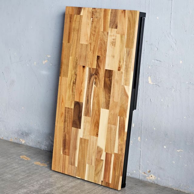 Bàn làm việc gấp gọn 120x60cm gỗ tràm SPD68259