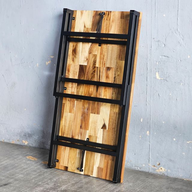 Bàn làm việc gấp gọn 120x60cm gỗ tràm SPD68259