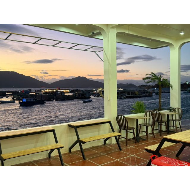 Combo 2 ghế băng liền bàn gỗ cao su 4 người ngồi GBD043