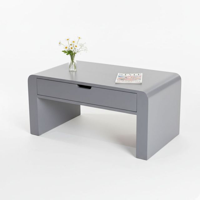 Bàn sofa bo cong 89x50x42cm gỗ cao su TT68366