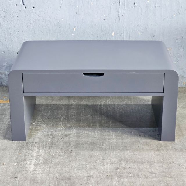 Bàn sofa bo cong 89x50x42cm gỗ cao su TT68366