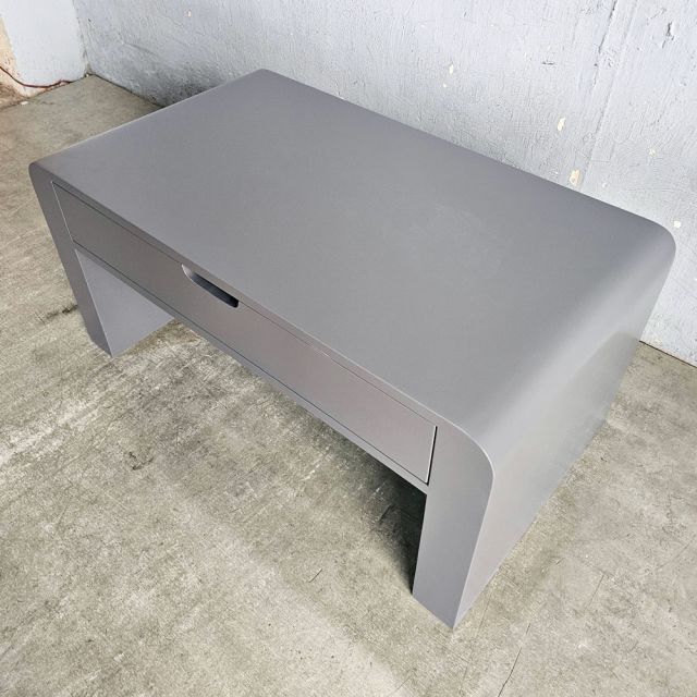 Bàn sofa bo cong 89x50x42cm gỗ cao su TT68366