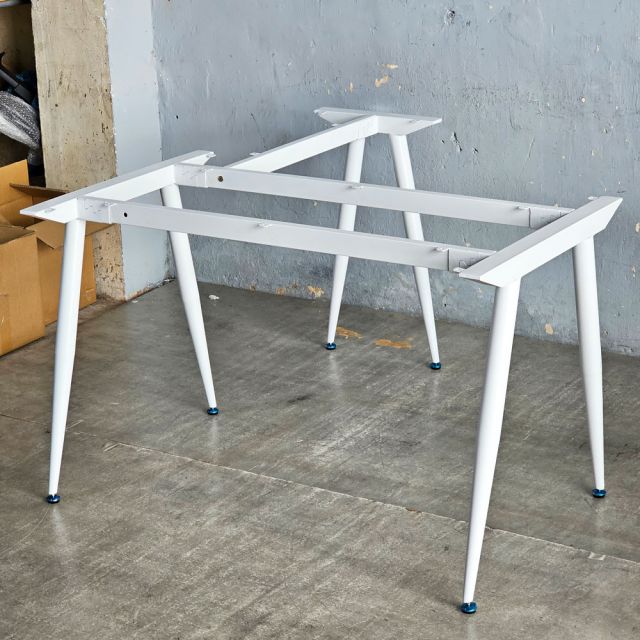 Chân bàn góc L cho bàn 120x130cm hệ CONE HCCO034