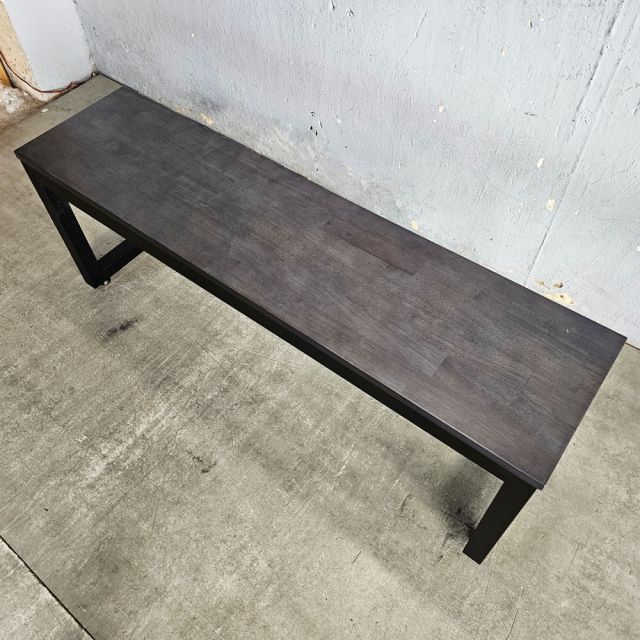 Ghế băng dài 120x30x45cm gỗ cao su GBD064