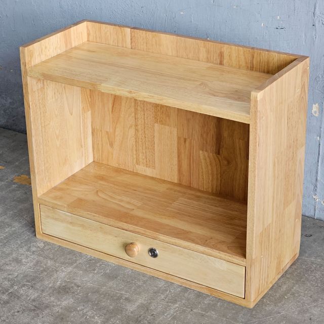 Kệ để bàn 60x25x50cm gỗ cao su TCN68090