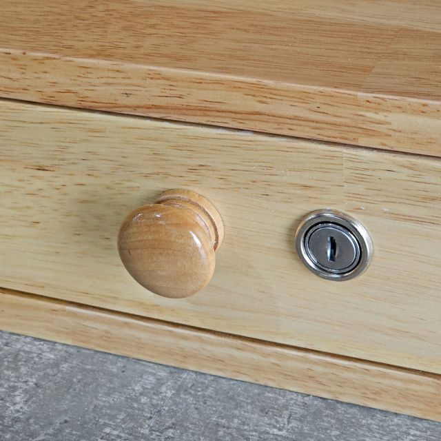 Kệ để bàn 60x25x50cm gỗ cao su TCN68090