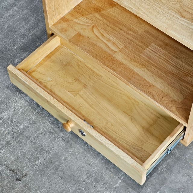 Kệ để bàn 60x25x50cm gỗ cao su TCN68090