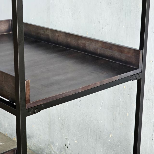 Kệ để đồ phòng giặt 100x60x190cm gỗ cao su KPT68045