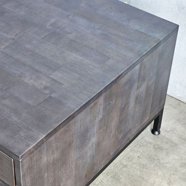 Tủ để máy rửa chén 73x65x42cm gỗ cao su KMRC003