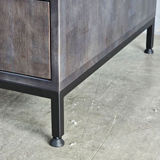 Tủ để máy rửa chén 73x65x42cm gỗ cao su KMRC003