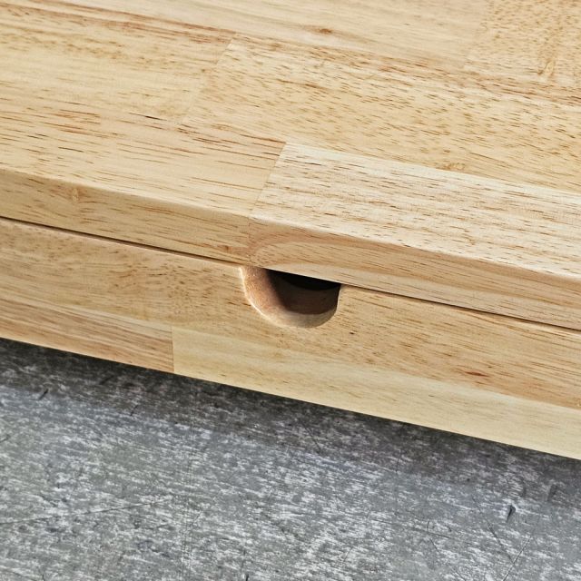 Kệ màn hình 60x30x10cm gỗ cao su MS68023