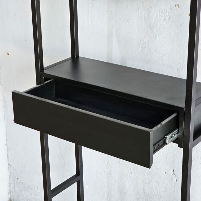 Kệ máy giặt 70x25x160cm gỗ cao su KMG68033