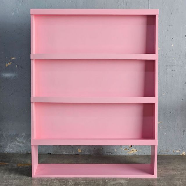 Kệ để sách mầm non gỗ cao su nhiều màu KGS014