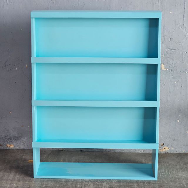 Kệ để sách mầm non gỗ cao su nhiều màu KGS014