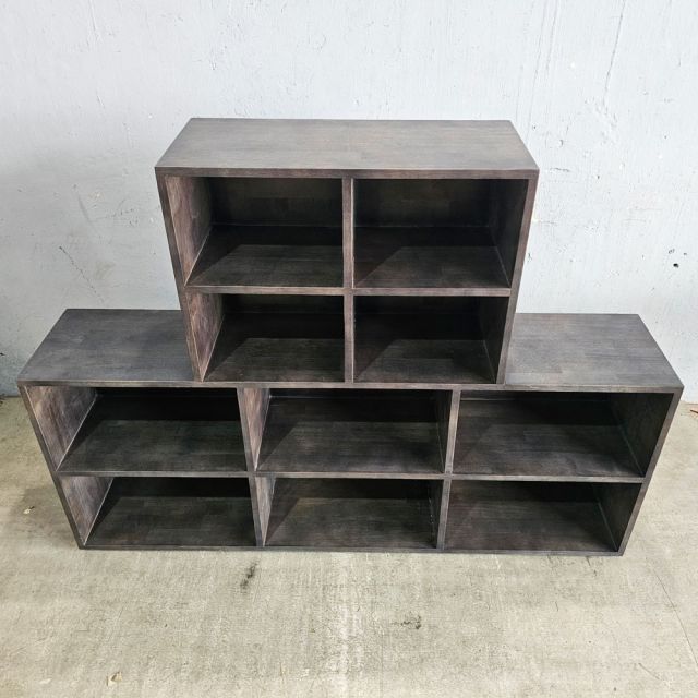 Kệ trang trí 150x30x120cm gỗ cao su KTB68259