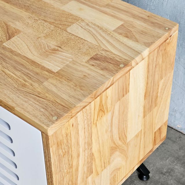 Tủ kệ TV 160x40x52cm gỗ cao su KTV68135